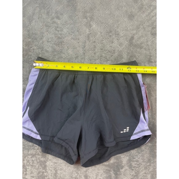 BCG Running Shorts Women's Size S Charcoal Grey Athletic Moisture Wicking - Picture 5 of 11